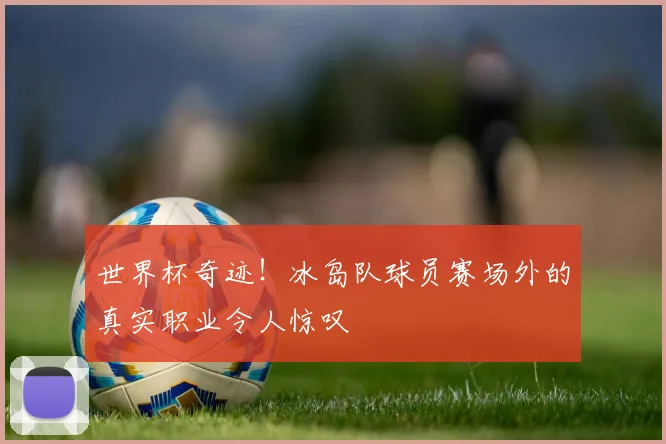 世界杯奇迹！冰岛队球员赛场外的真实职业令人惊叹