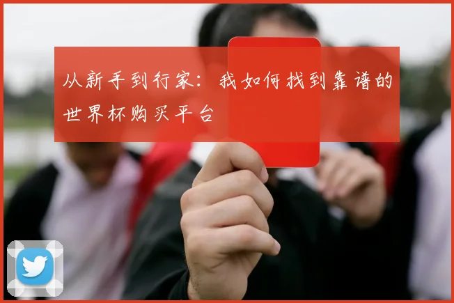 从新手到行家:我如何找到靠谱的世界杯购买平台